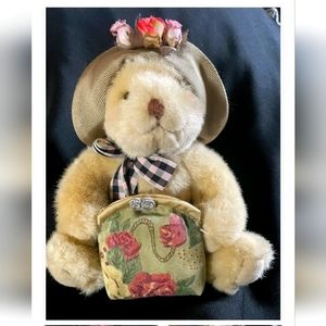 Russ Berrie 7 Inch Li'l Creampuffs Bear Tags 4545